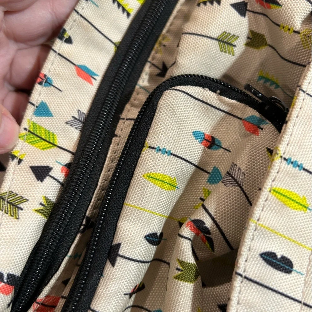 KAVU Rope Sling Arrow Dynamic BAG MESSENGER CROSSBODY Limited  Lg